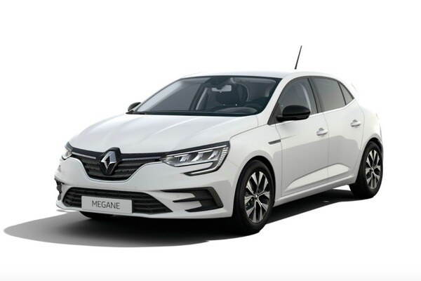 Renault megane weiss Front