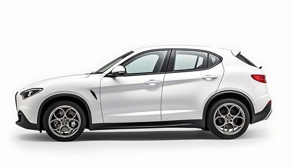 Alfa Romeo Stelvio weiss Side