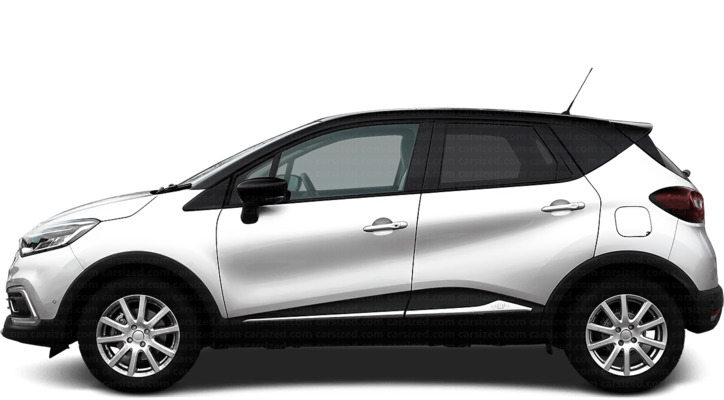 Renault Captur Automatik weiss Side